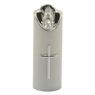 Świeca biała LED 15cm Cortina biały